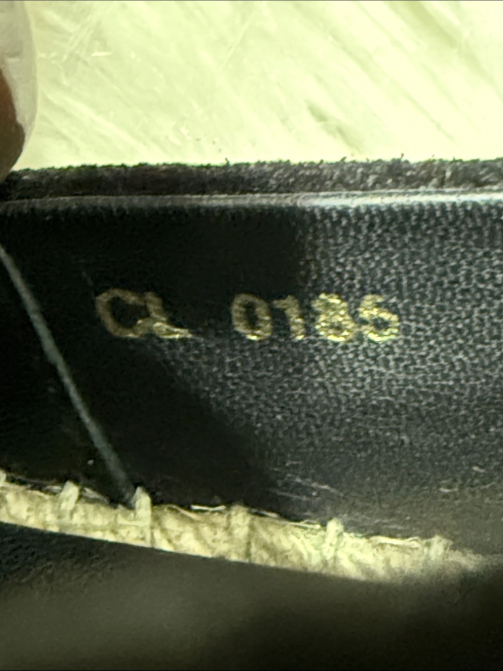 LOUIS VUITTON Front Pier Black Suede Crystal Embellished Espadrilles - Picture 11 of 16